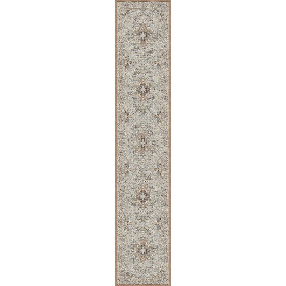Dynamic Rugs 57275-9285 Ancient Garden 2.2 Ft. X 11 Ft. Finished Runner Rug in Beige/Multi